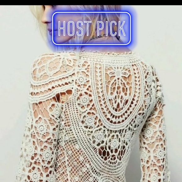 Free People Dresses & Skirts - ⛔ SOLD ⛔ NWT Jen's Pirate Booty x Free People Crochet Lace